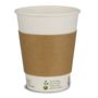 Java Jackets Hartpapier braun recycling für Coffee Cups 12-20oz - Vorschau 2 von 2