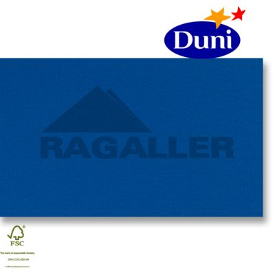Dunicel-Mitteldecken 84x84cm dunkelblau - D322959