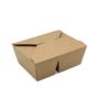 Foodcase #3 2-geteilt 1600ml (950+650) FSC Karton braun - Vorschau 2 von 2