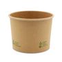 Suppenbehälter Soup2Go-Container 20oz/570ml mit Deckel braun PLA-beschichtet "Urban Leaf" - Vorschau 3 von 3