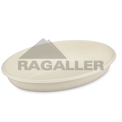 Bagasse-Schalen oval 700ml 236x169mm  Höhe: 4,1cm eco-friendly