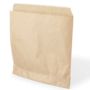 Snack-Taschen 15x17cm Kraftpapier 40g/m² braun - Vorschau 2 von 2