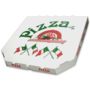 Pizzakarton 32x32x3cm Modell: Treviso Qualität: Standard weiß - Neutraldruck - Vorschau 1 von 2