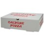 Pizzakarton 27x16x7cm Modell: "Calzone" Qualität: Standard weiß - Neutraldruck - Vorschau 2 von 2