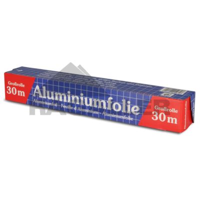 Aluminium-Folie 30cmx30m 11my Box - Bild 1 von 2
