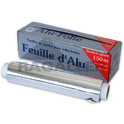 Aluminium-Folie 45cmx150m 14my Box 