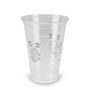US-Clear Cup rPET 16oz/400ml (Ø95mm) mit Eichstrich glasklar - Vorschau 9 von 9