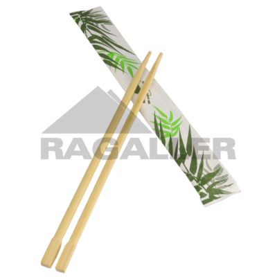Essstäbchen Bambus 210mm paarweise gehülst 