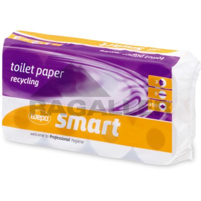 Toilettenpapier 3-lagig 250 Blatt "smart" weiß 