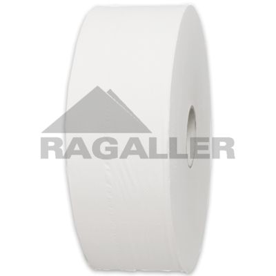 Toilettenpapier Großrolle 2-lagig ca.280m Waffelprägung weiß