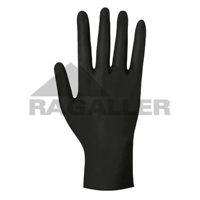 Nitril-Handschuhe XL ungepudert schwarz