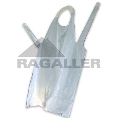 Artikelnr. 751000 PE-Schürzen 75x125cm T20 geblockt weiß