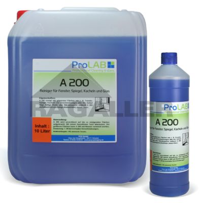 Glasreiniger A-200 1 Liter Flasche (VOC-Gehalt = 1,9 %)