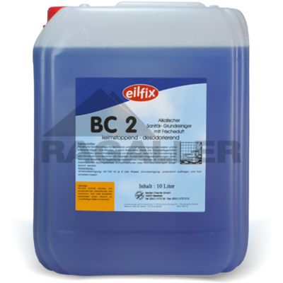 Sanitärgrundreiniger BC2 alkalisch  10 Liter Kanister (VOC-Gehalt < 3 %)