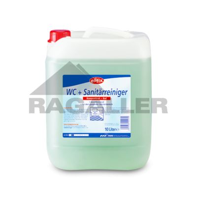 WC- und Sanitärreiniger Gel grün 10 Liter Kanister UN-3264/8/III/KK (VOC-Gehalt < 3 %)