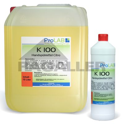Handspülmittel K-100 Citro 1 Liter Flasche (VOC-Gehalt < 3 %)