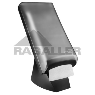 Dispospender schwarz/grau (Tischspender) für 600 Interfold Servietten