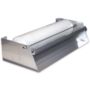 Einzelrollenspender pulverbeschichtetes Stahlblech grau für Folie 30cm breit - Vorschau 2 von 2