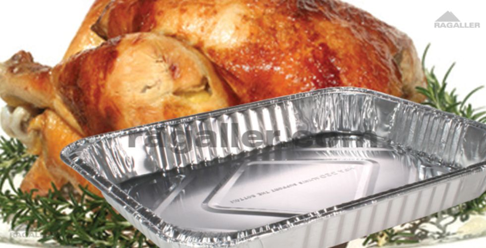 Produktbild Aluminium-Behälter, Gastronorm, eckig